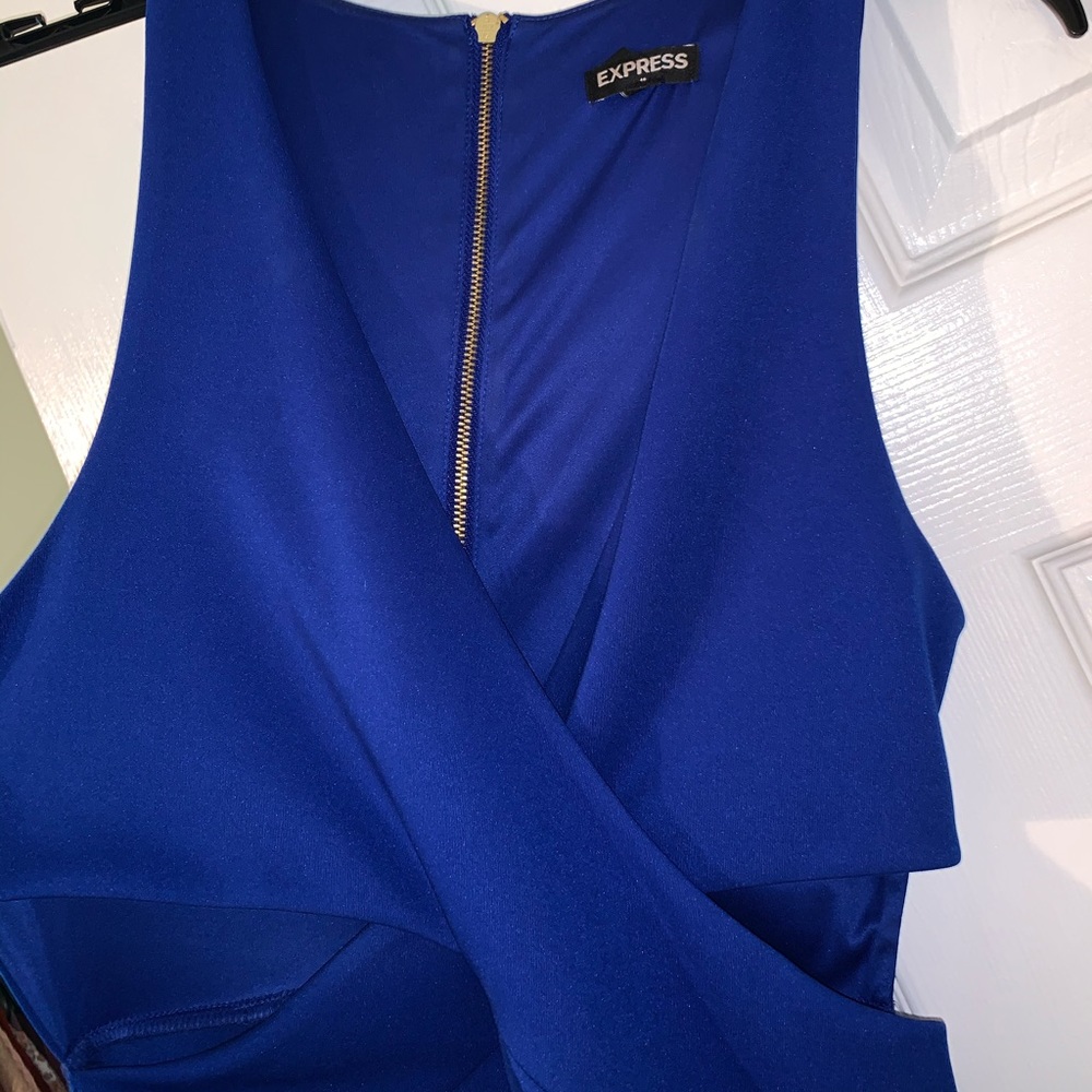 Blue formal dress